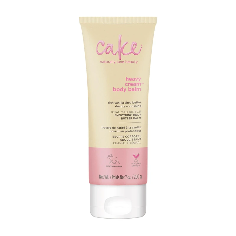 Cake Beauty Heavy Cream Smoothing Body Butter Balm, 7 Ounces