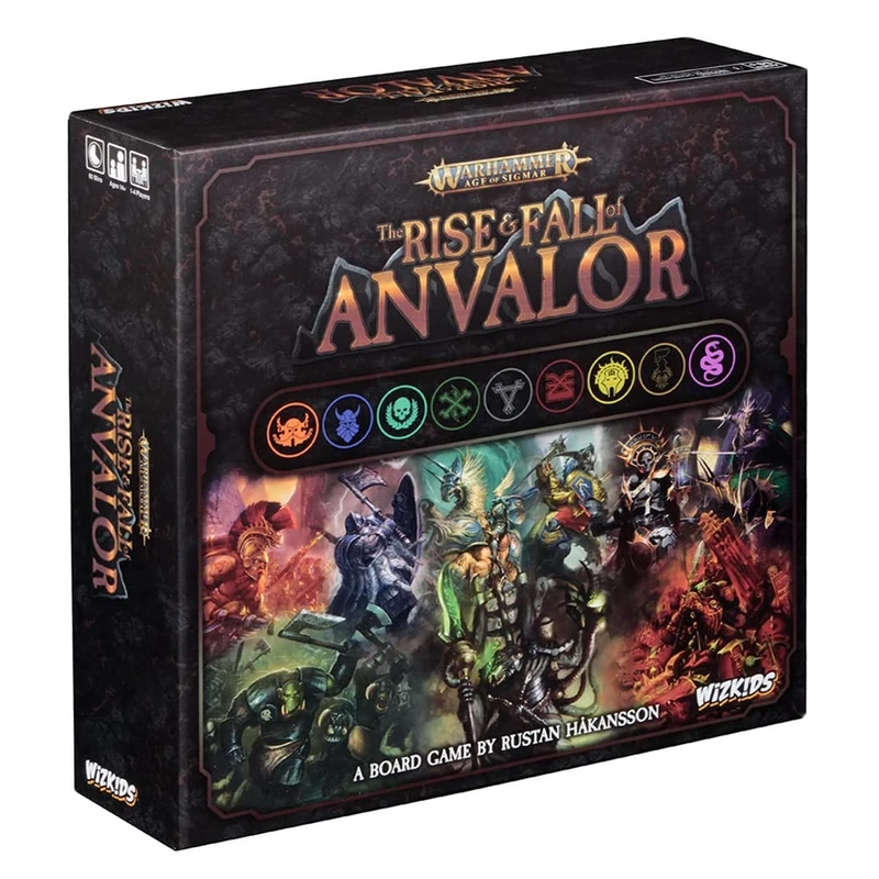 WizKids WZK73140 Warhammer: Age of Sigmar-The Rise & Fall of Anvalor, Mixed Colours