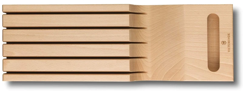 Victorinox, 7.7065.1 Storage + Cutting Boards, Drawer Knife Holder with Elegant Wooden Handle, Beech