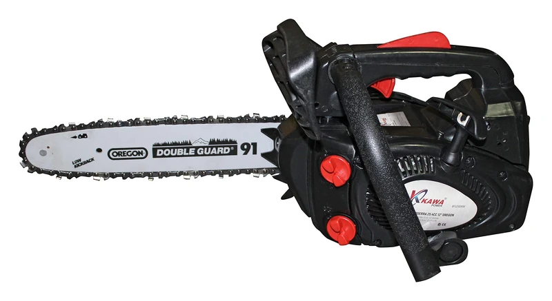 Pruning Chainsaw with 25.4cc 2-Stroke Petrol Engine, Bar and Chain Oregon