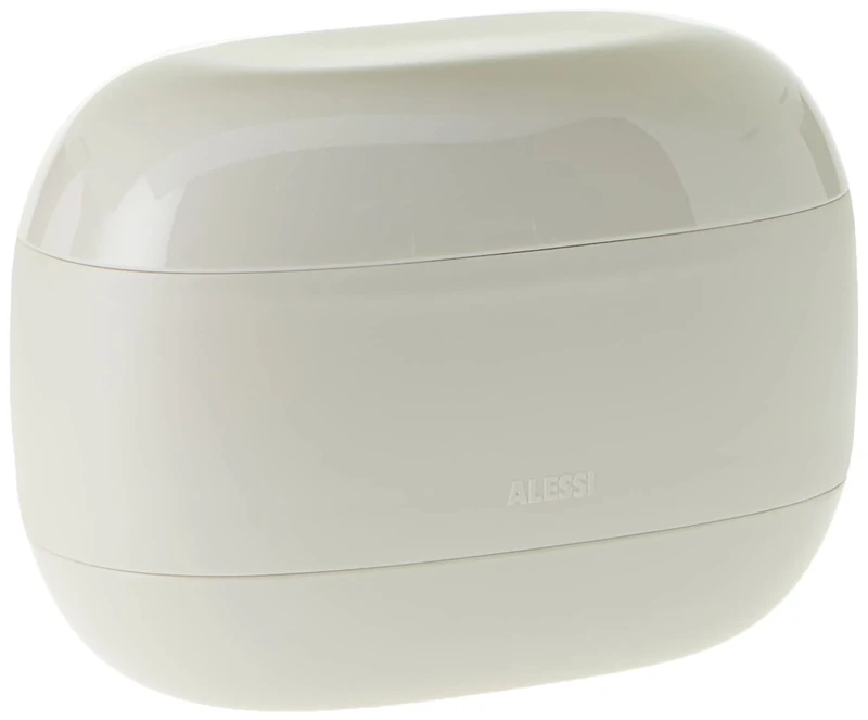 Alessi Food à Porter SA02 G – Three-Part Sandwich Box, Thermoplastic Plastic, Grey - Image 1