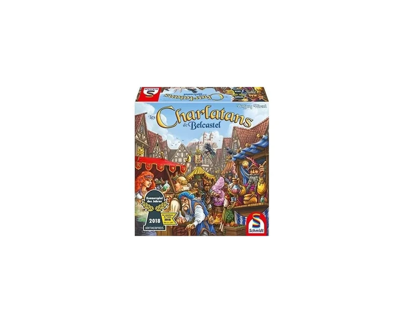 Schmidt Spiele 88194 Belcastel Quacks, Strategy Game, 2-4 Players