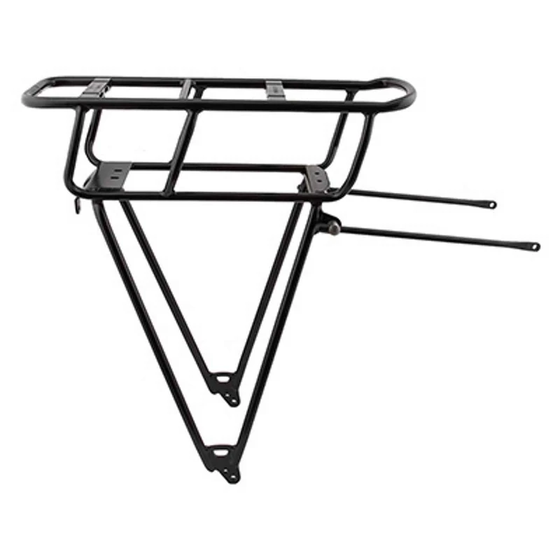 Racktime Unisex – Adult Shimano Pannier Rack, Black, 28 Inches - Image 1