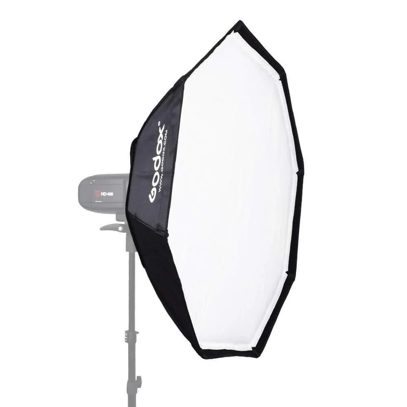 Godox Octa - Soft Box (Grey, Aluminium Ring Adaptor, 120 cm)