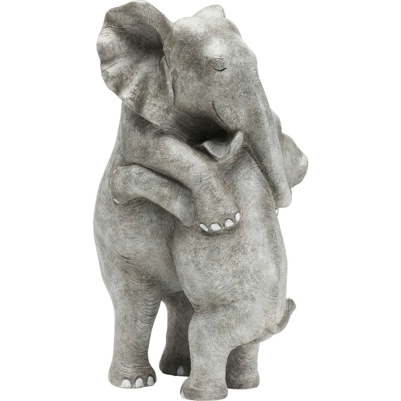 Kare Elephant Hug Deco Figurine, Multi-Colour, 36 x 22 x 15 cm,61603 - Image 1