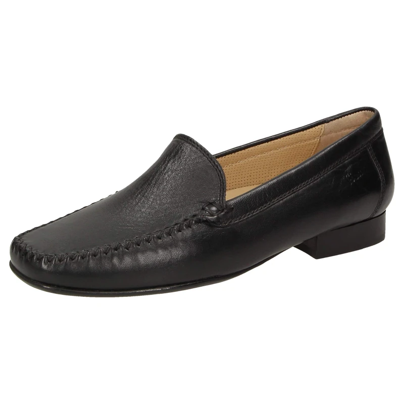 Sioux Women's Campina Mocassins, Black (Schwarz 000), 7.5 UK - Image 1