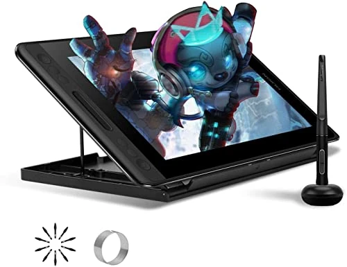 Huion KAMVAS Pro 12 Drawing Tablet with Screen, 11.6 inch Full-Laminated Graphics Drawing Monitor, with Battery-Free Pen and Adjustable Stand, Ideal for Work from Home & Remote Learning
