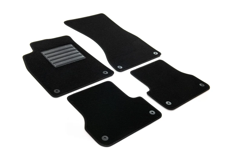 MDM SP-205 Floor Mats Velour Car Mat Suitable for Audi A6 (C7) / Avant/Sportback (G4) 03.2011> 06.2018