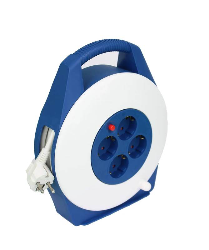 Tayg Extendable Extension Cable, White/Blue, 15 m.