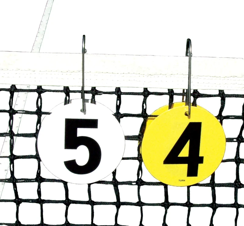 Tourna Portable Tennis Score Keeper, Fits Over Net - Image 1