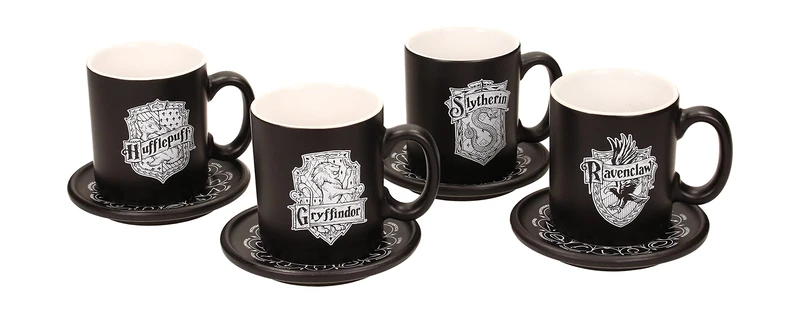 SD TOYS Mugs Gift 4 Emblems Harry Potter, Multicoloured