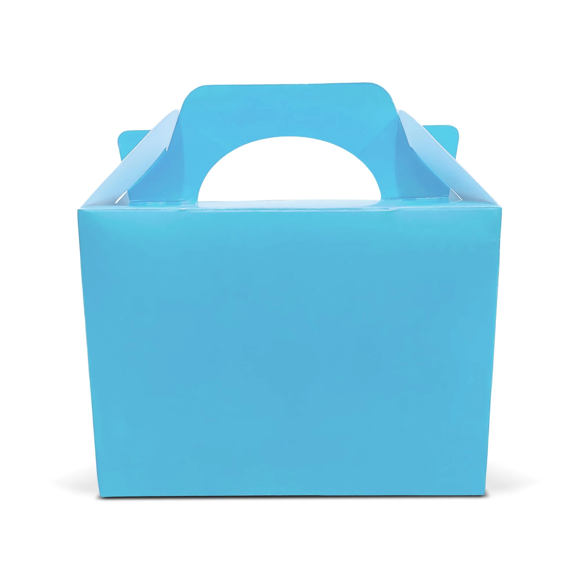 Lotus 10-Pack Baby Blue Party Boxes for Kids - Perfect for Baby showers, Birthdays, Weddings, Halloween Treats, Festive Gatherings |Versatile Loot Boxes for Snacks & Creative Celebrations (Baby Blue)