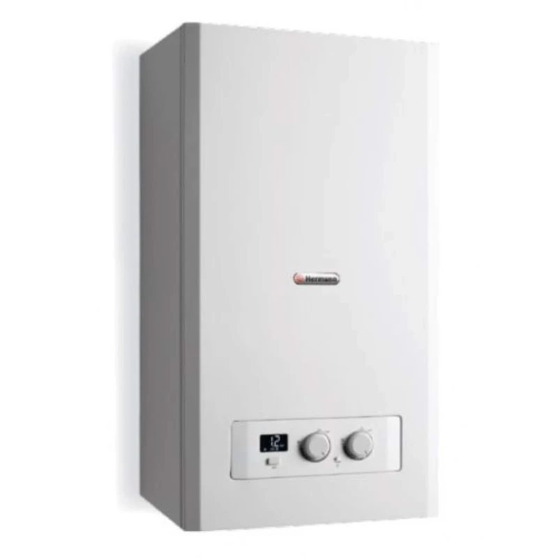 Hermann Micraplus Condens 25 Gas Condensation Wall Boiler, 25 kW, Mixed for Heatering, ACS, Energy Class A+, 70 x 39 x 28 cm (Reference: 0010015680)
