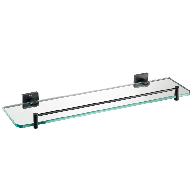 Kraus Ventus Bathroom Shelf, Matte Black Finish, KEA-17745MB - Image 1