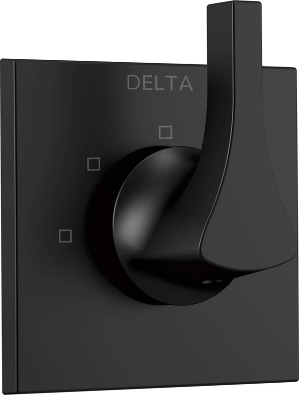 DELTA FAUCET T11874-BL 3-Setting Diverter Trim, Matte Black