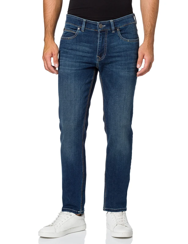 Atelier GARDEUR Men's Jeans Straight, Marine, 40W / 34L