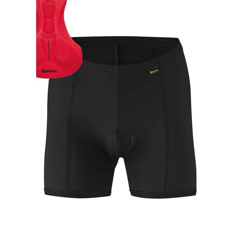 Gonso Sitivo U W, Women's cycling underpants, Fit under all cycling shorts and tights, With Sitivo seat pad with Poron elements, Tight fit