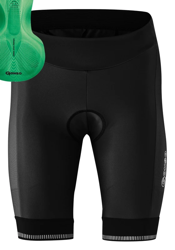 Gonso Sitivo W, Women's cycling shorts, With Sitivo Comfort seat pad, High elasticity of movement and anti-slip silicone leg grippers, Tight fit - Image 1