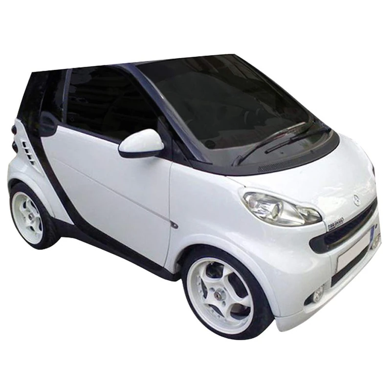 Motordrome Head Light Spoilers compatible with MCC Smart ForTwo (451) 2007-2014 (ABS)
