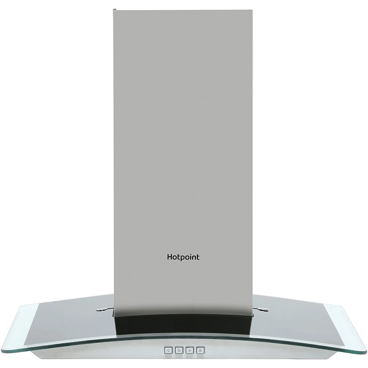 Hotpoint PHGC6.4 FLMX 60 cm Chimney Cooker Hood - Stainless Steel