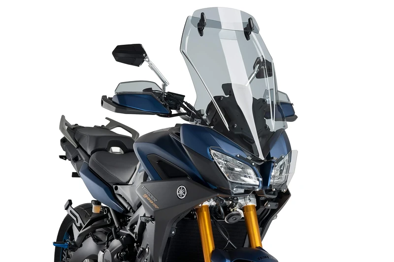 Puig Touring Dome with Visor 9726H for Yamaha MT-09 Tracer 18', YAMAHA MT-09 Tracer Gt 18', Smoked