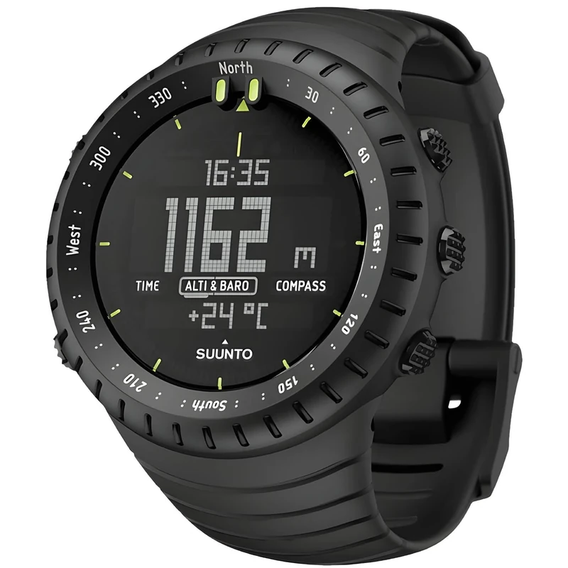 SUUNTO Unisex's Core Outdoor Watch, All Black, One Size