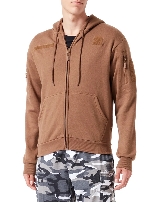 Mil-Tec Tactical Hoie Sweatshirt Dark Coyote 3XL