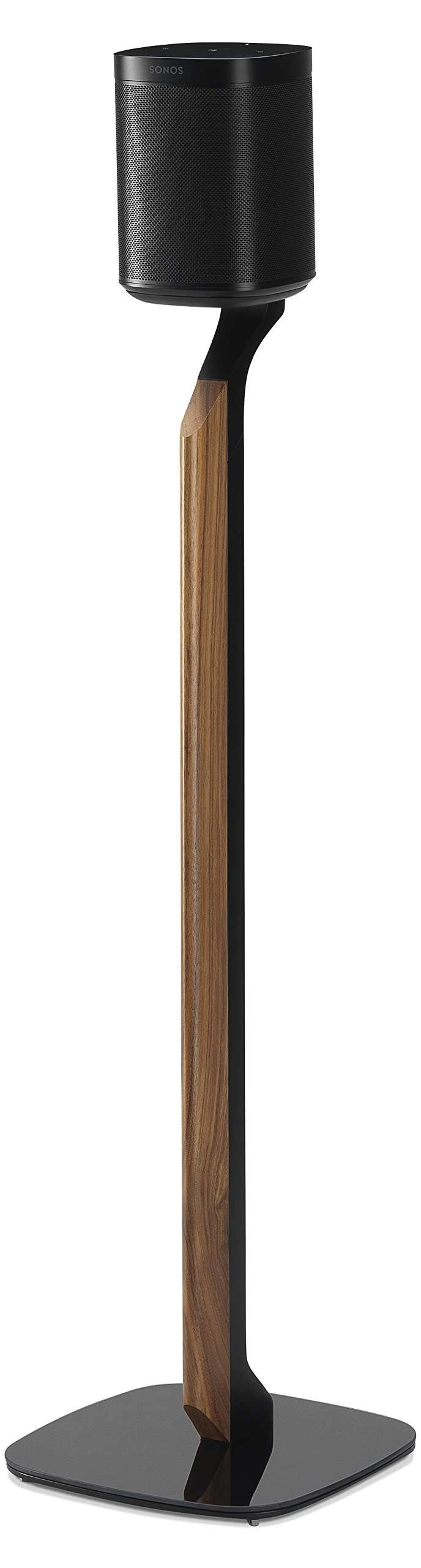 Flexson Premium Floor Stand for Sonos One, One SL and Play:1 - Black (single)