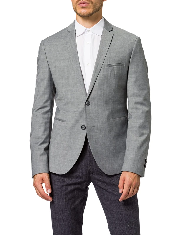 CINQUE Men's Cifaro-s Suit Jacket, Grey (Hellgrau 93), 20 (Size: 94)