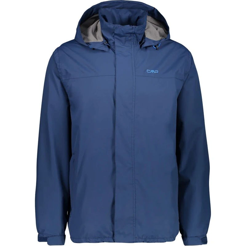CMP - Man Jacket Snaps Hood, Marine, 46