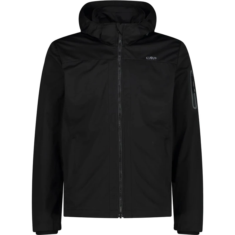 CMP MEN'S JACKET ZIP HOOD NERO XL