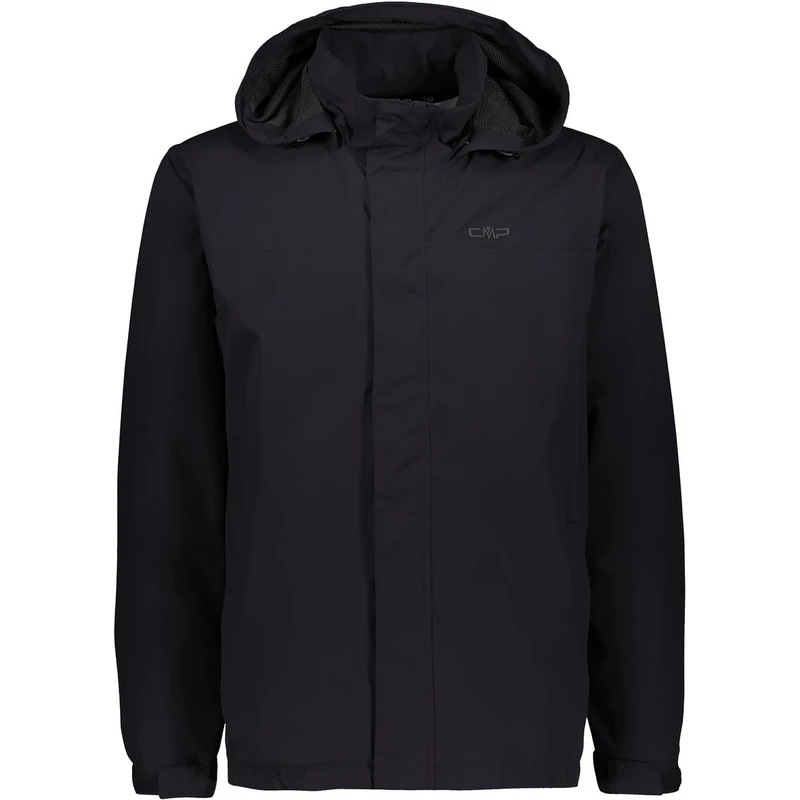 CMP - Man Jacket Snaps Hood, Anthracite, 52