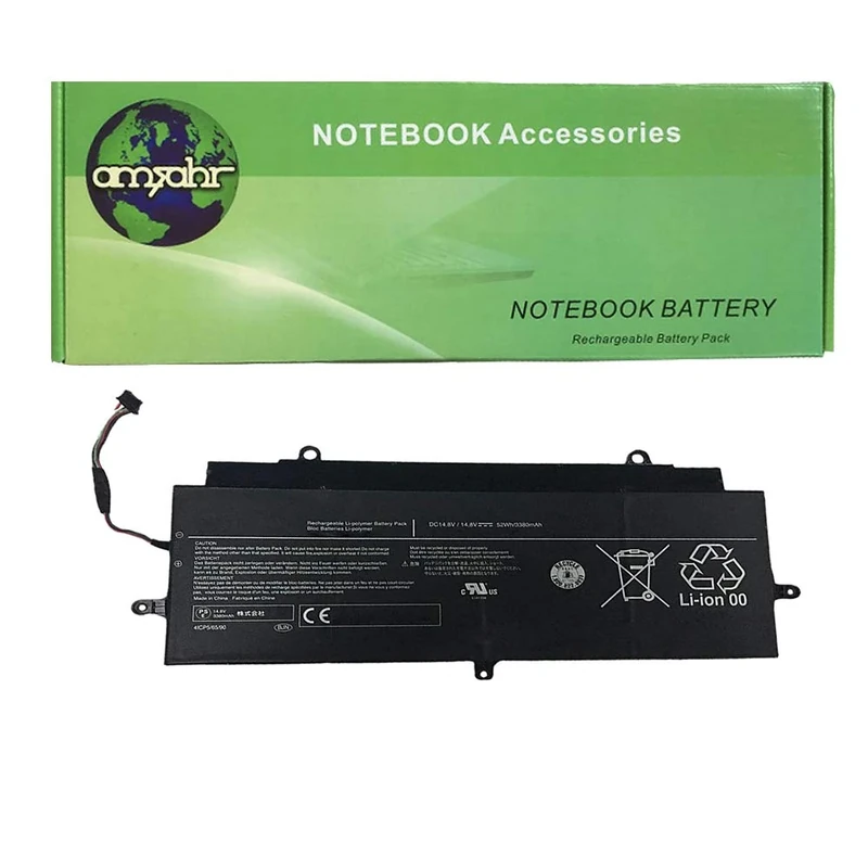 amsahr PA5160U-1BRS-05 Replacement Battery for TOSHIBA PA5160U-1BRS, KIRA 10, KIRA 101, KIRA-10D, KIRA-AT01S - Includes Mini Optical Mouse ()