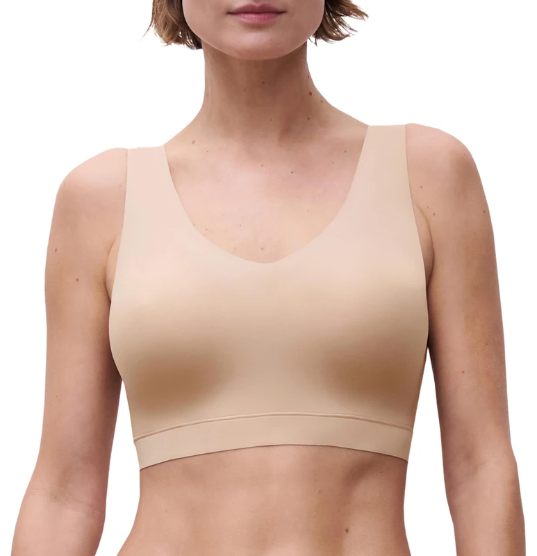 Chantelle Women's, SOFTSTRETCH, Padded Top, Women's invisible lingerie, Off-white (Nude Wu), M-L