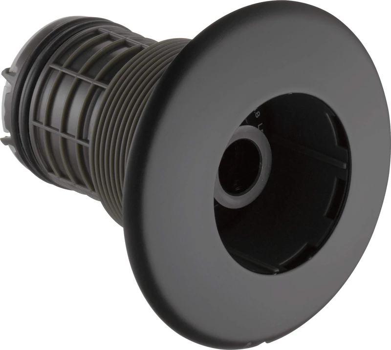 Delta T50010-BL HydraChoice Round Body Spray Trim Jet, Matte Black - Image 1