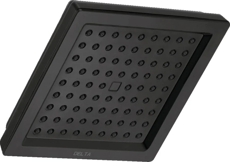 Delta RP62283BL Single-Setting Raincan Shower Head, Matte Black