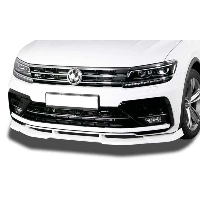 RDX Racedesign Front spoiler Vario-X compatible with Volkswagen Tiguan II R-Line 2016- (PU)