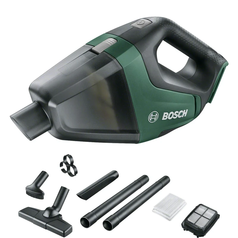 Bosch Home and Garden Cordless Vacuum Cleaner UniversalVac 18 (Without Battery, 18 Volt System, in Carton Packaging)