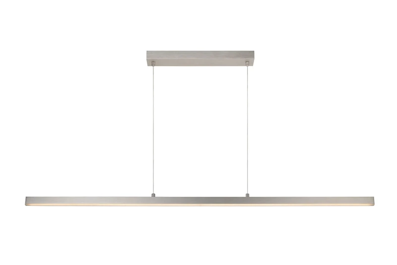 Lucide Pendant Light, Metal 33 W, Satin Chrome