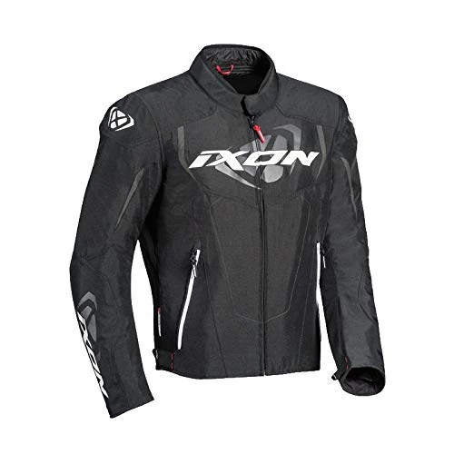 Ixon Motorcycle jackets Cobra Black/White, Black/White, M