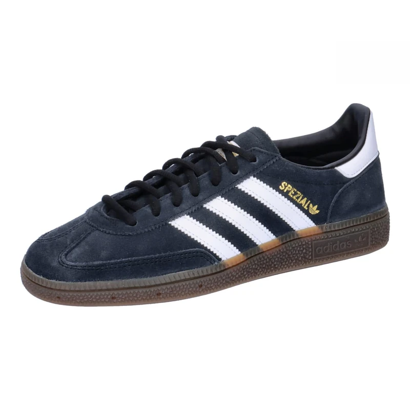 adidas Men's Handball Spezial Trainers, Black Core Black Ftwr White Gum5 10006801, 7.5 UK