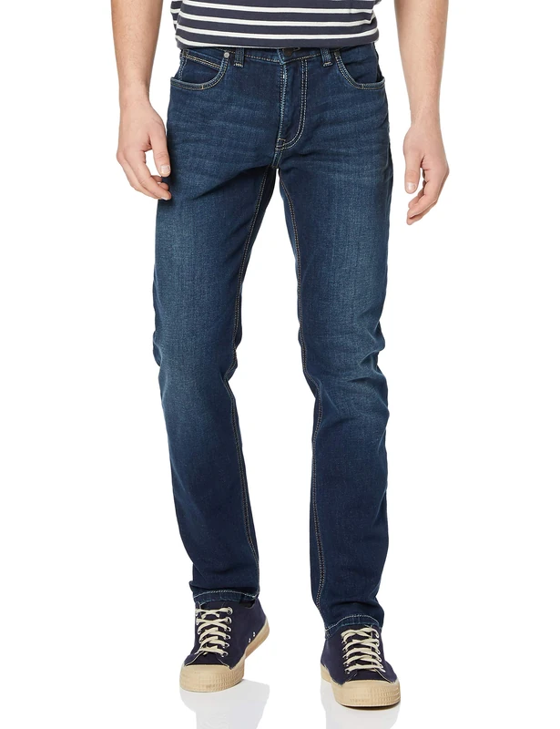 Atelier GARDEUR Men's Batu Comfort Stretch Jeans, Navy 42, 42 W/32 L