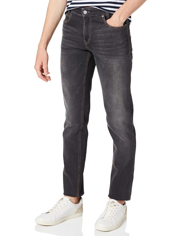 Atelier GARDEUR Men's Jeans Straight, Anthrazit, 44W / 30L