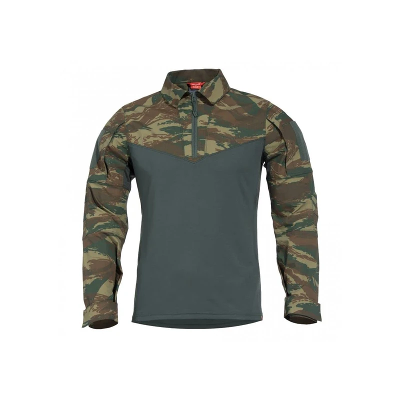 Pentagon Men's Ranger Shirt, Size - Small, Colour - Gr.Camouflaged Regular Fit Casual Shirt, Multicolour (Gr.Camouflaged 56), Small (Manufacturer Size:Small)