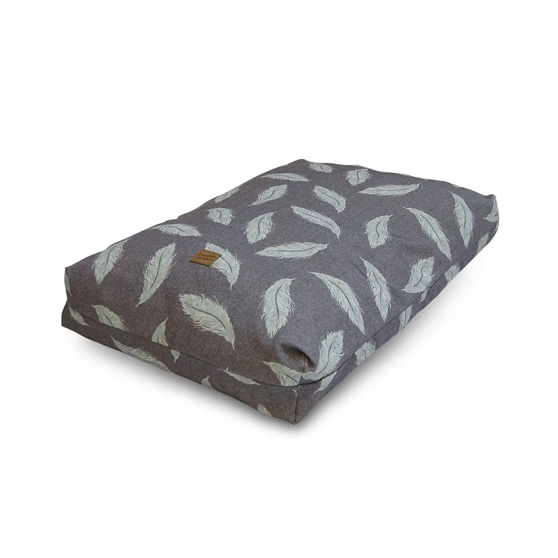 Danish Design Eco-Wellness Feather Dog Duvet - Grey/Duck Egg