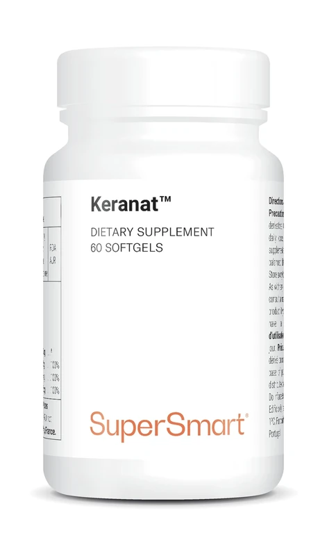 Keranat™ - Hair and Scalp Health - Anti-Hair Loss - Enriched with Zinc and Biotin (Vitamin B8) - Helps Maintain Normal Metabolism - Natural Ingredients - SuperSmart