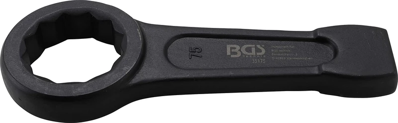 BGS 35175 | Slogging Ring Spanner | 75 mm