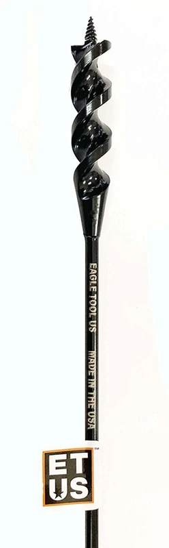 Eagle Tool US EA10018 Installer Drill Bit, Auger Style, 1-Inch by 18-Inch, Made in The USA