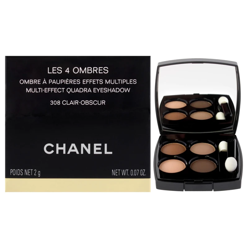 CHANEL Les 4 Ombres Multi-Effect Quadra Eyeshadow No.308 Clair-Obscour (2 g)