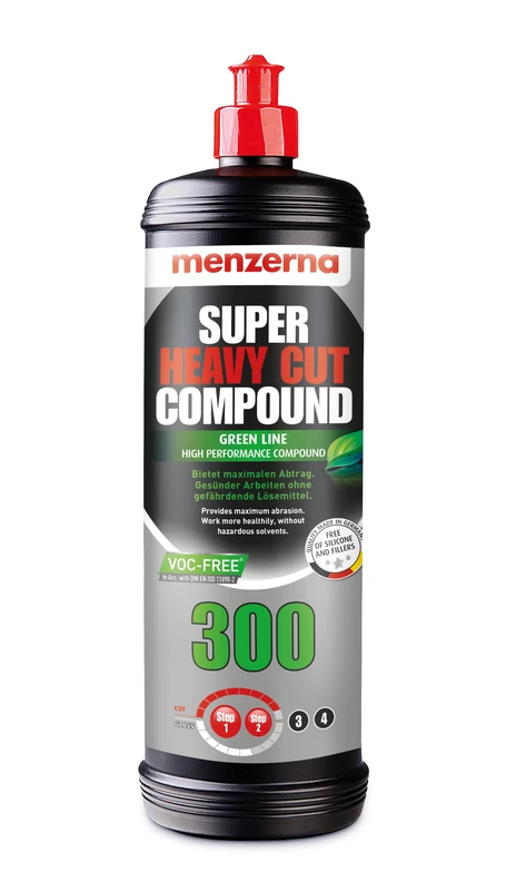 menzerna Super Heavy Cut Compound 300 Green Line VOC-Free 1.0 kg
